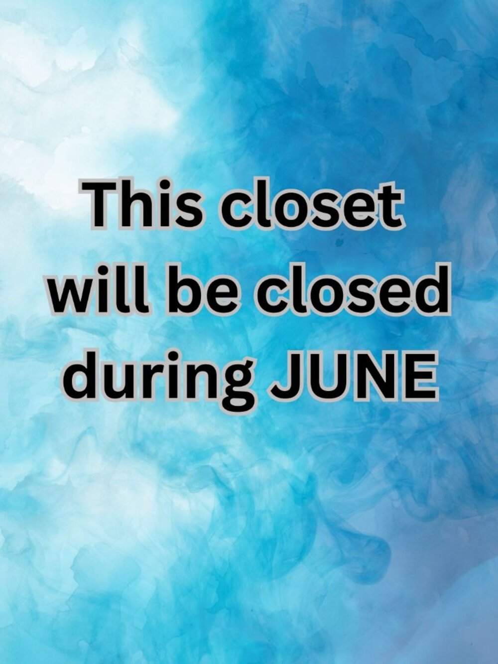 Closet on Vacation